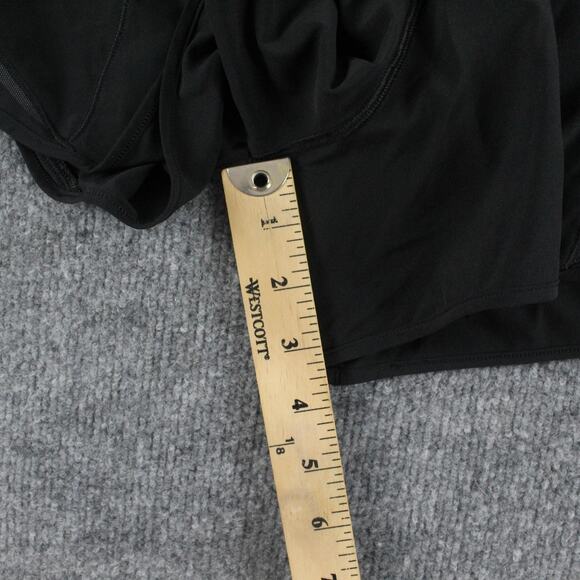 Lululemon Shorts Women 6 Hotty Hot High Rise Long 4 Black Lined Running Athletic - Picture 13 of 15